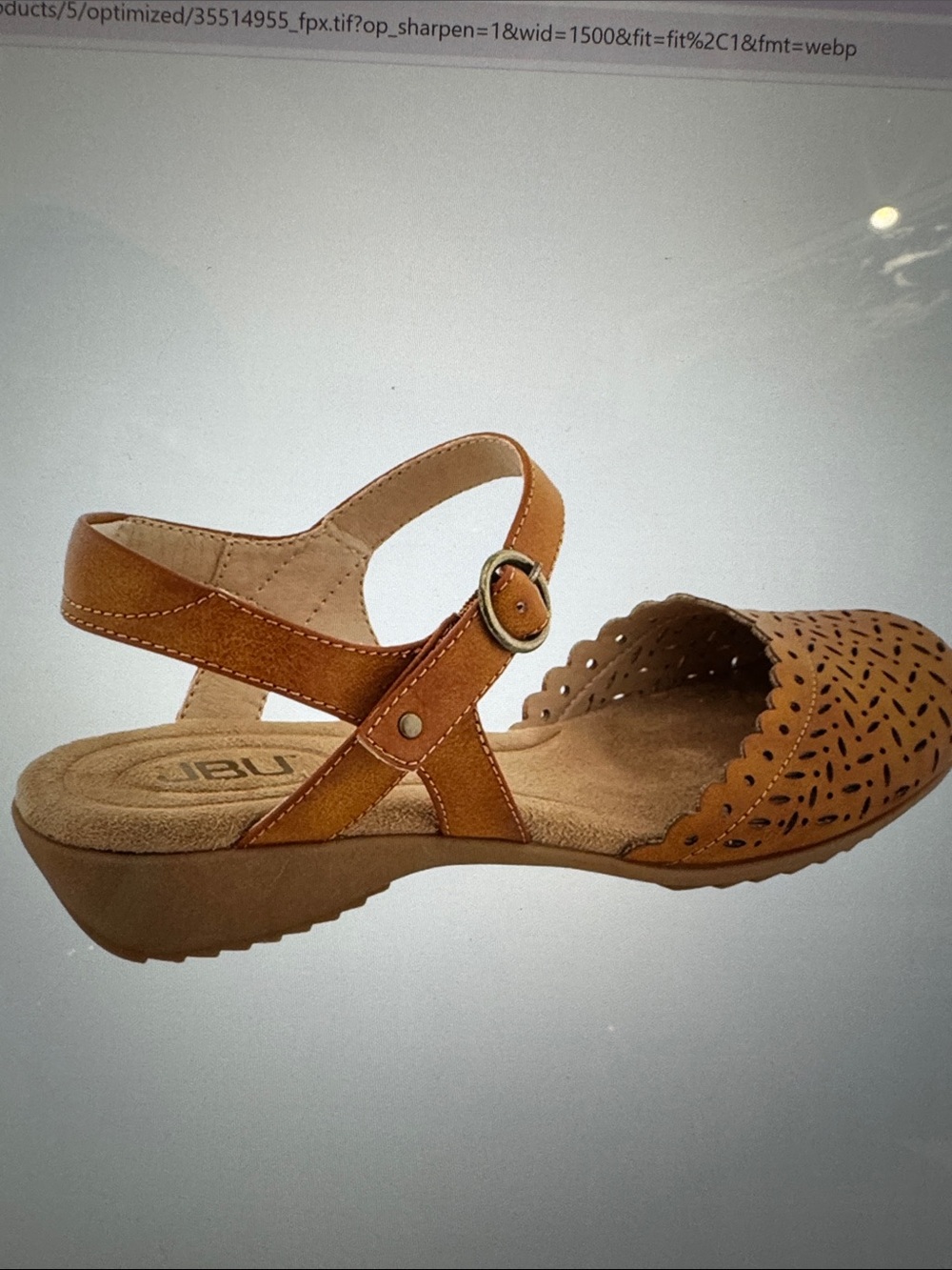 JBU Vinya Round Toe Wedge Sandals - Picture 3 of 5